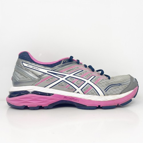 Asics Womens GT 2000 5 T760N Gray Running Shoes Sneakers Size 7 2A - Picture 9 of 12