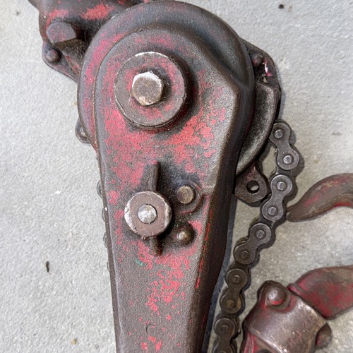 Coffing Company Model A-1 Ratchet Lever Hoist 1 Chain 3/4 TON 2 Chains 1 1/2 TON - Picture 8 of 10