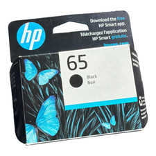 HP 65 N9K02AN Black Original Ink Cartridge - New - Exp Sep 2027