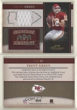 2006 Playoff Prestige Gridiron Heritage Materials Trent Green #GH35