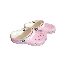 Crocs Pink Clogs Juniors US-1