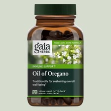 Gaia Herbs Oil of Oregano 120 Vegan liquid Ph...