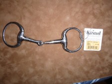 Korsteel Eggbutt Snaffle Horse Bit 5 Stainless Steel