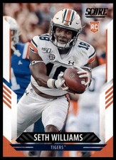 2021 Score Base Seth Williams RC Auburn Tigers 334