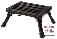 Safety Step S-07C-BLK Black 11" X 14" Small Folding Step