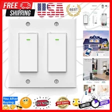 Innovative Wireless Smart Light Switch - Alexa & Google Assistant Compatible