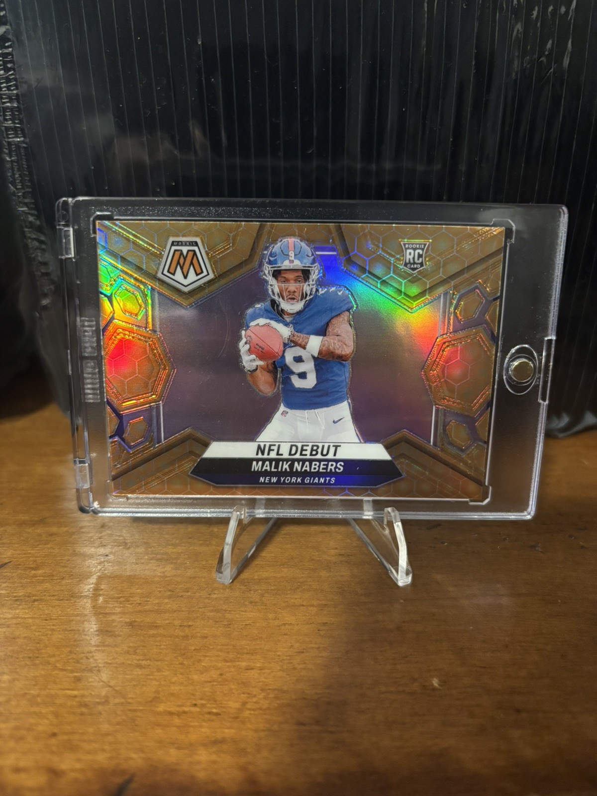 2024 Mosaic Malik Nabers Honeycomb Prizm Rookie RC NFL Debut #284