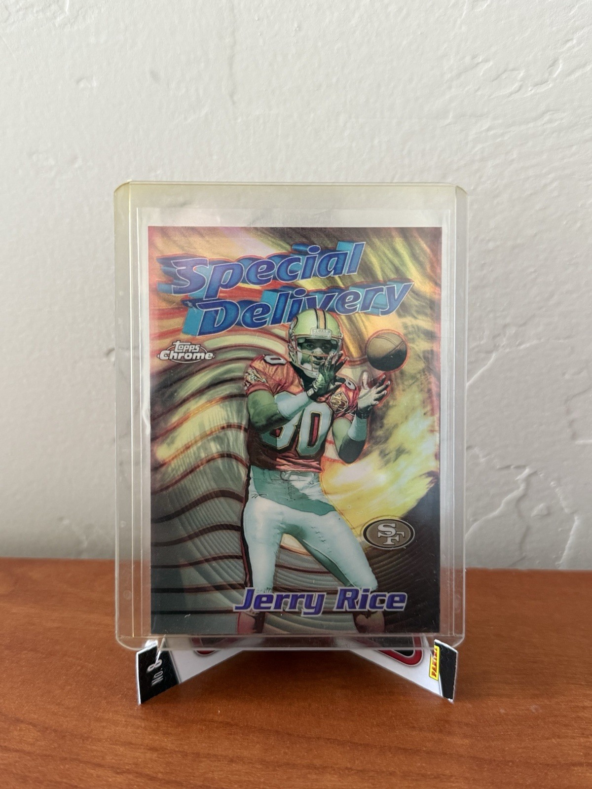 1997 Topps Chrome - Season's Best Special Delivery Jerry Rice #21 Refractor