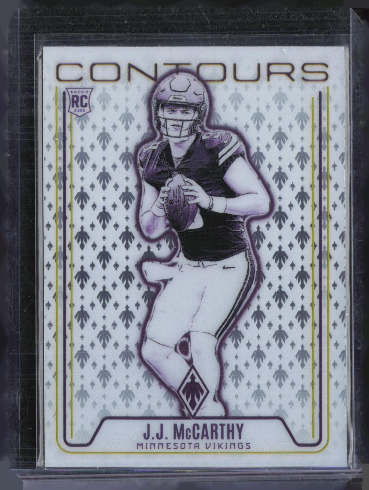 2024 Panini Phoenix Contours J.J. McCarthy RC Rookie