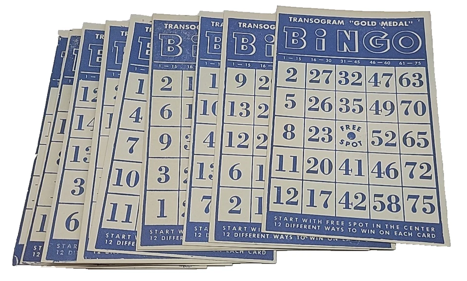 BINGO A Transogram Gold Medal Game Vintage Board Game, 1948 - Image 2 of 4