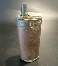 Antique 3-Way Powder Flask Made From Copper And Brass Stamped “SYKES”