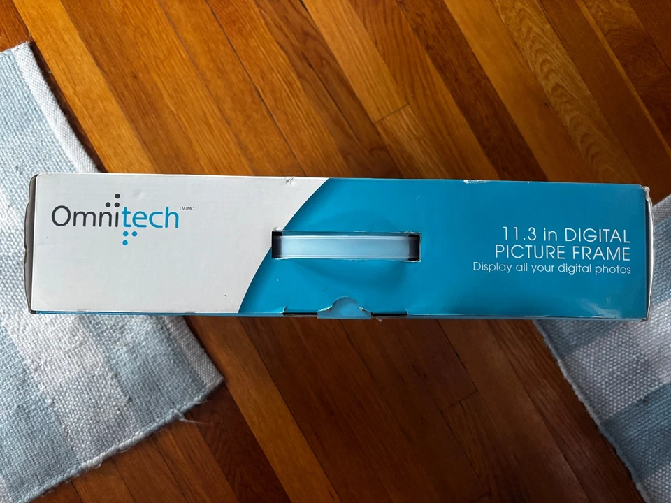 Omnitech 11.3" Digital Photo Frame USB 2.0 Connection New in Box - Image 2 of 4