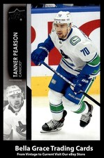 2021-22 Upper Deck Tanner Pearson #178 Vancouver Canucks NHL Hockey