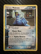 Team Aqua's Walrein 6/95 Holo Team Magma vs Team Aqua 2004 on eBay