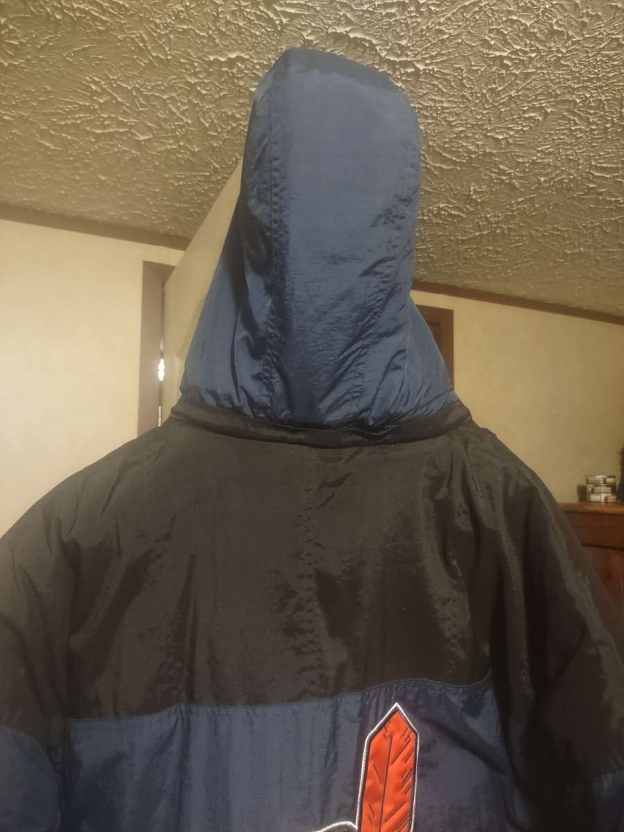 Half Zip Pullover Authentic Starter Puffer Coat. … - image 3