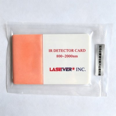 800nm-2000nm Photosensitive Detector 980/1064/1400nm Infrared Laser Display Card