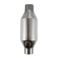 2 Stainless Steel Universal Catalytic Converter 400 Cells High Flow Muffler