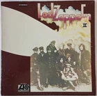 LED ZEPPELIN II VINYL RECORD SD 19127 U.S. ATLANTIC 1977