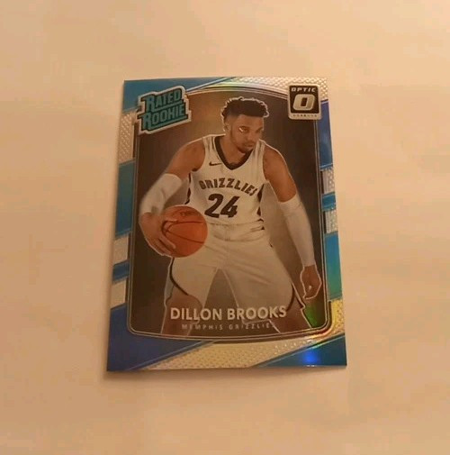 2017-18 Panini Donruss Optic Holo Silver SP Dillon Brooks RC Grizzlies Rockets