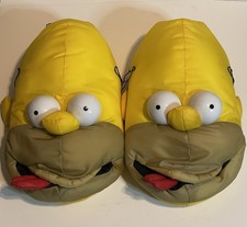 Pantofole vintage I Simpson adulti grandi da collezione Homer Simpson 1995