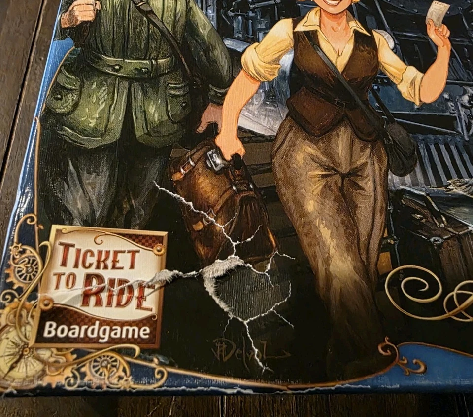 Days of Wonder Ticket To Ride Rails & Sails & Europe Board Game - 2 Games Total - Image 4 of 4