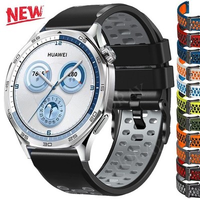 Für Huawei Watch GT 2 2e 3 4 5 Pro GT 6 46mm Silikon Armband Uhrenarmband Ersatz