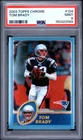 2003 TOPPS CHROME #124 TOM BRADY PSA 9