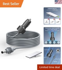 Starlink Mini Cable 3M/10FT, 12V Car Adapter Power Cable, 18AWG Waterproof Ci...