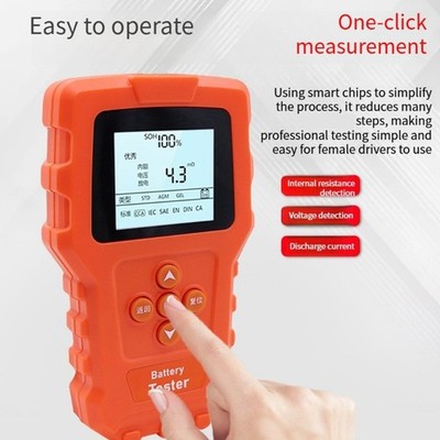 Reliable Battery Testing Device ABS for Vehicle Electrical Systems & Starters