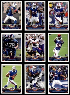 2013 Topps Bills Almost Complete Team Set 8 - NM/MT 6602889 (12 / 14 cards)