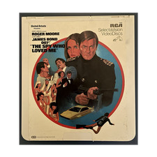 The Spy Who Loved Me CED Roger Moore James Bond United Artists Movie Video Disc