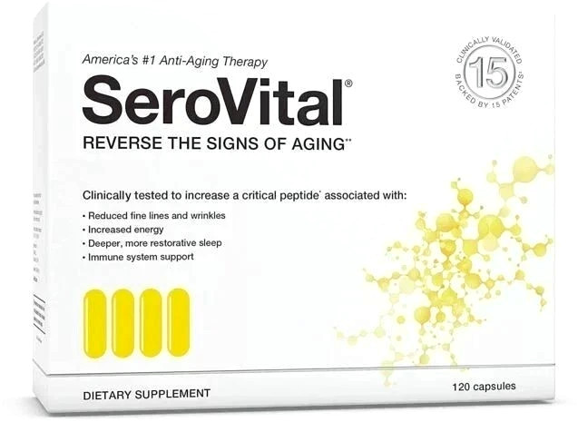 SeroVital Dietary Supplement 120 Capsules Reverse the Signs of Aging