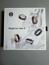 NEW RingConn Gen 3 Ultra-Thin Smart Ring Size 9 Future Silver Health Tracking