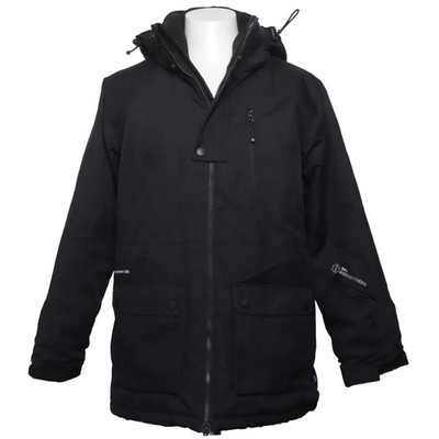 Ski Industries, Skijacke, Herren, Größe: S, Schwarz, Polyester, Einfarbig #BXT
