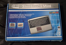 Adesso Wired Mini Touchpad USB Keyboard AKB-4...