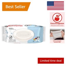 Soft Strong 64 Count Unscented Baby Wipes - Perfect for On-the-Go Cleansing
