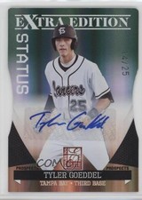 2011 Donruss Elite Extra Edition Prospects 14/25 Tyler Goeddel #1 Auto 0c2