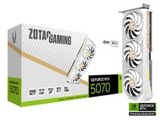 ZOTAC GAMING GeForce RTX 5070 AMP White 12GB GDDR7 Grafikkarte 3x DP, 1x HDMI
