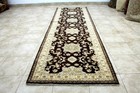 14X4 SPECTACULAR MINT HAND KNOTTED VEGETABL DYE 300KPSI WOOL TABRIZZ RUG RUNNER — photo 2