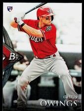 2014 Bowman Platinum #90 Chris Owings