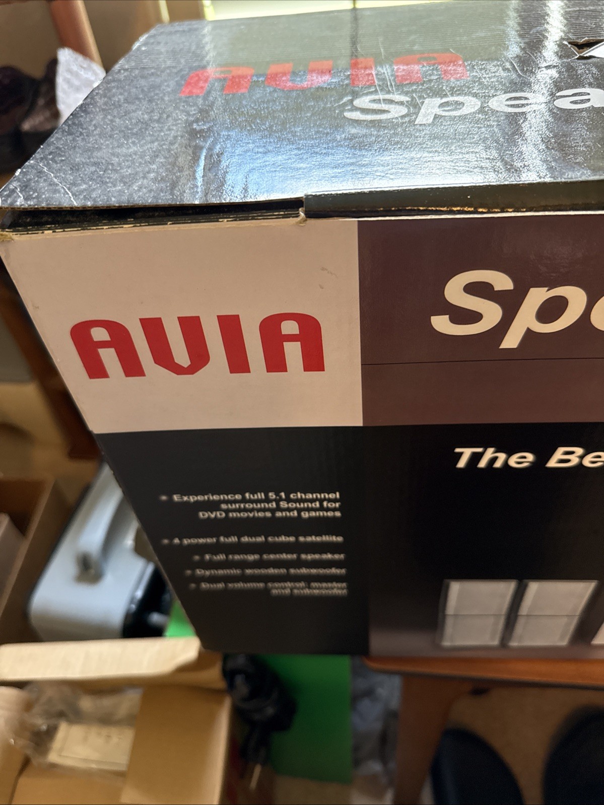 AVIA HOME THEATER SYSTEM SPEAKER SYSTEM With Subwoofer HD-DHT620