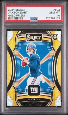 Panini Prizm 古橋亨梧 10枚限定 Gold RC ルーキー カード JAXSON DART PSA 10 2024 PANINI SELECT #502 2025 XRC GOLD PRIZM