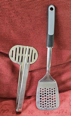 Küche/Grill Edelstahl Kochutensilien 2er Set