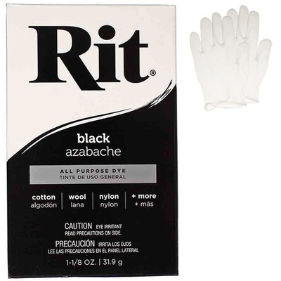 #ad 118 oz Black Fabric Dye Powder Concentrated for Crafts and Apparel NEW $11.24