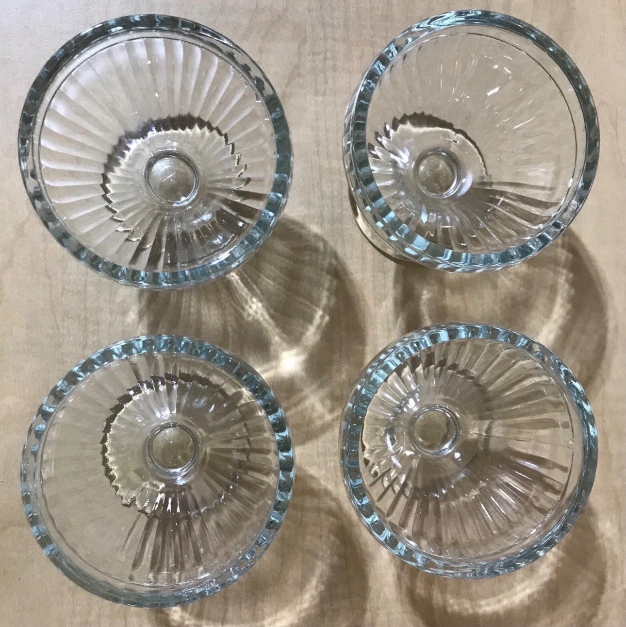 20 Of Vintage Jeannette Glass Dessert Cups/Bowls- Mint Conditions
