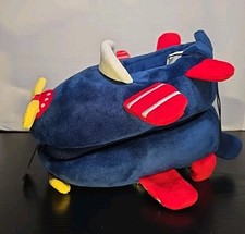 Wonder Nation Toddler Boys Airplane Slippers Size 11-12