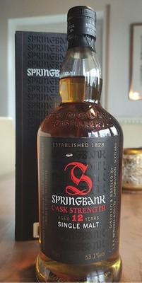 Springbank Cask Strength Aged 12 Years Single Malt 53,1 % Vol Batch 6 - Rarität