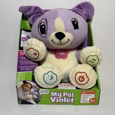 LeapFrog My Pal Violet 2010 Interactive Puppy Plush Learning Toy Damaged Box