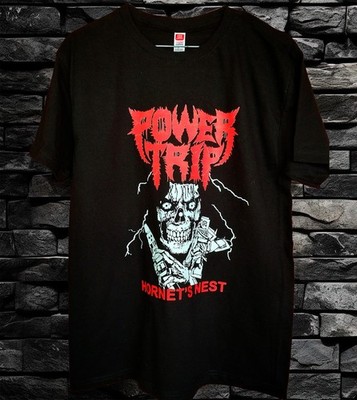 Power Trip Hornet's Nest  DTF printed T-Shirt Size M