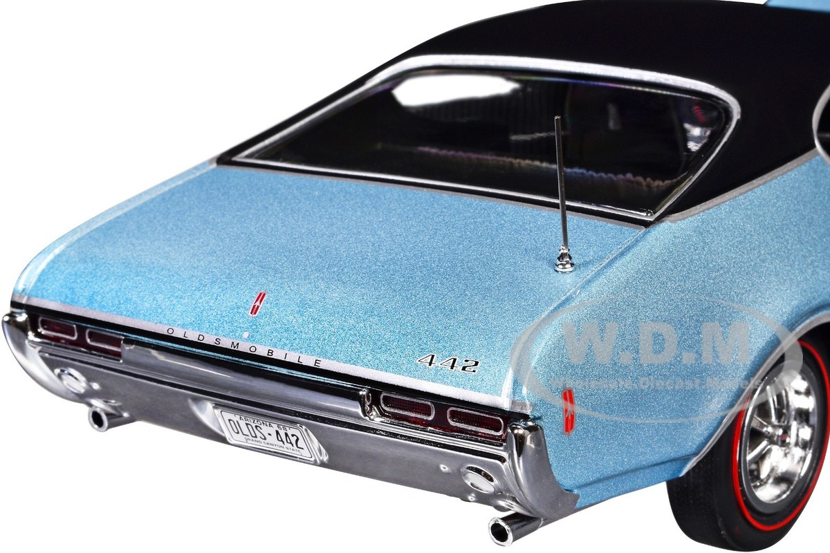 1968 OLDSMOBILE 442 W30 COUPE TEAL FROST 